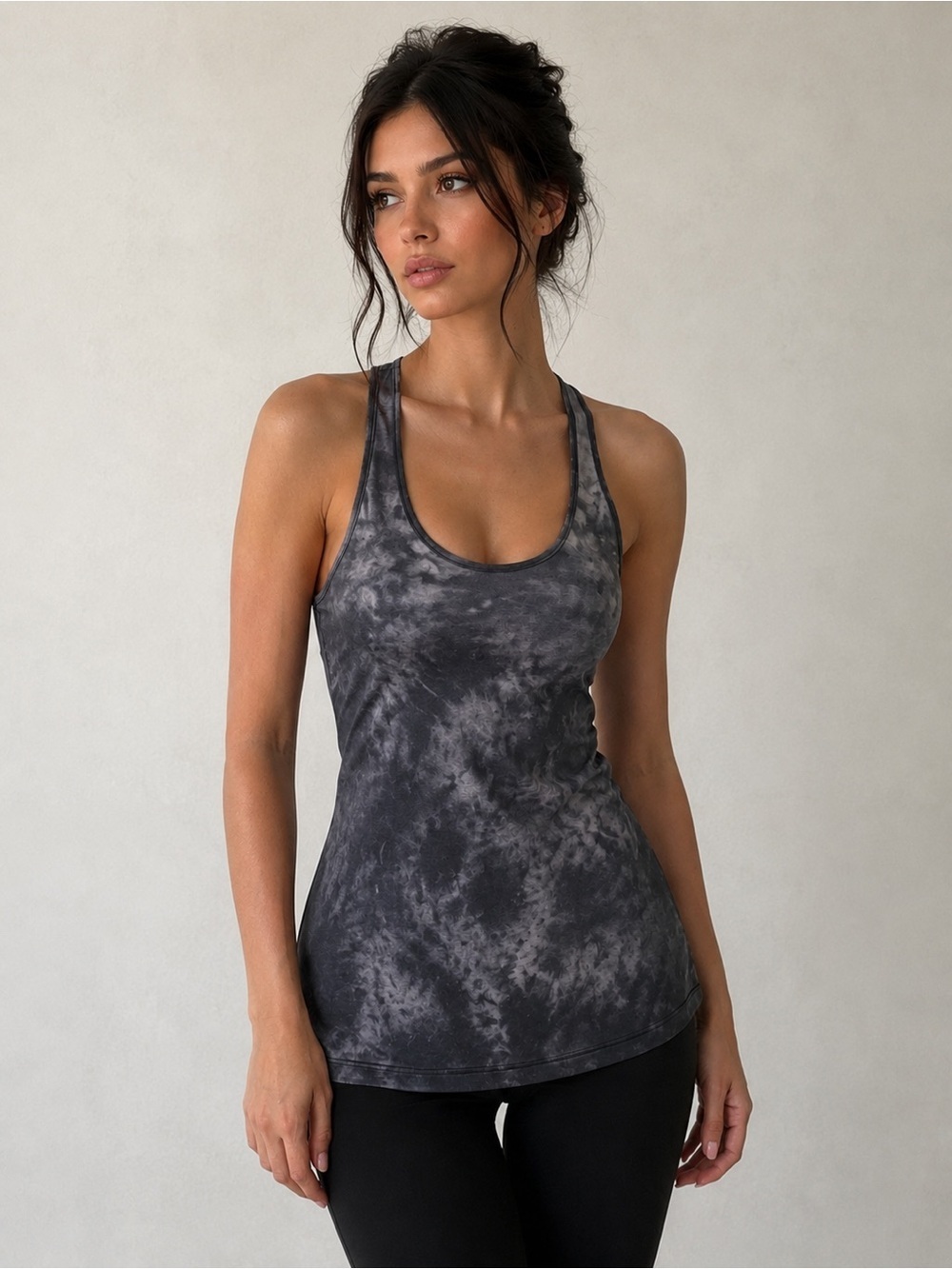 Lululemon cool racer back snowy owl  6 NULU
